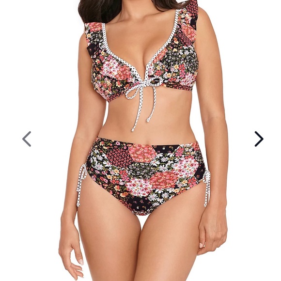 NWT Skinny Dippers Kiara Bikini Top XL Matching Bottoms XL in separate listing! - Picture 6 of 6